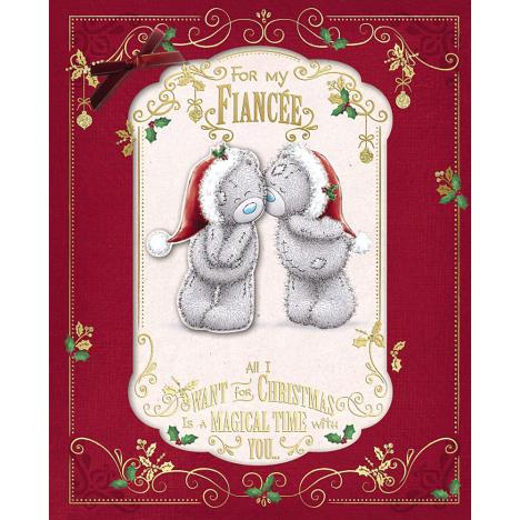 For My Fiancee Me To You Bear Handmade Boxed Christmas Card £6.99